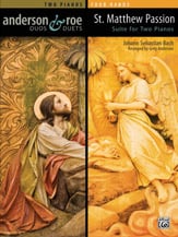 Saint Matthew Passion piano sheet music cover